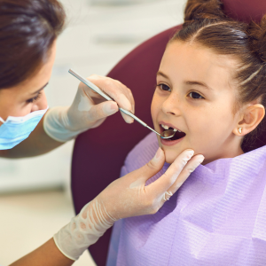 Child enjoys personalized treatment from top-rated dental providers at Arizona Smiles in Gilbert, AZ.