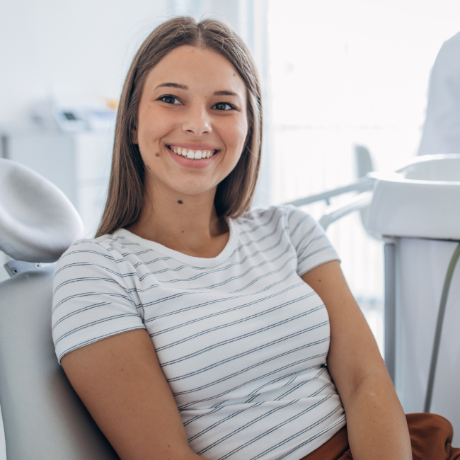 Young girl receives gentle dental care at Arizona Smiles in Gilbert, AZ, ensuring a comfortable and positive experience.