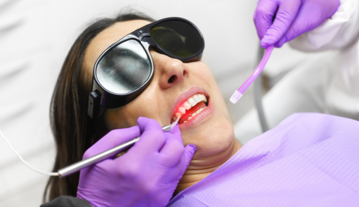 Affordable laser gum contouring in Gilbert, AZ reshapes gums for a more even and natural look.